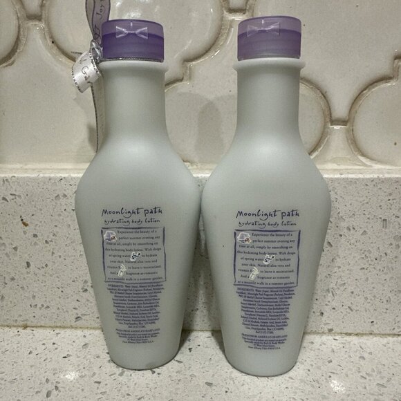 2-Bath & Body Works Joyful Garden Moonlight Path Body Lotion NEW 7.5 oz - Picture 2 of 2